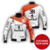 Personalized Mclaren Michael Kors Red Bull Custom Bomber Jacket