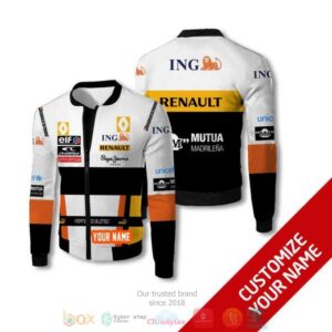 Personalized Mutua Madrilena Renault Ing Custom Bomber Jacket