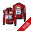 Personalized Nacional Honda Marlboro Red Custom Bomber Jacket