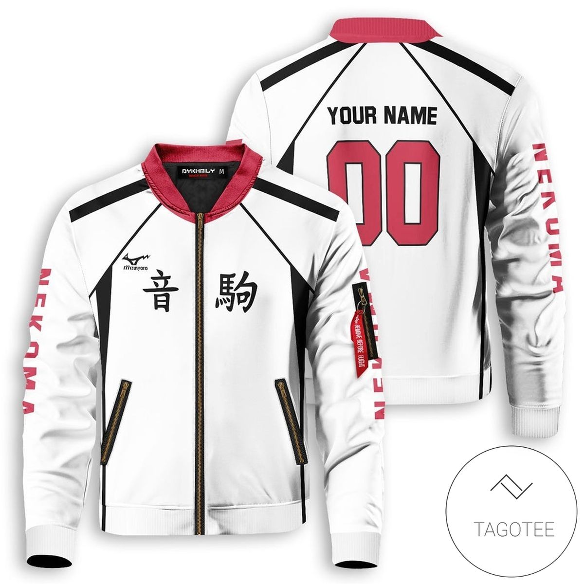 Personalized Nekoma Libero Bomber Jacket Personalized Nekoma Libero Bomber Jacket