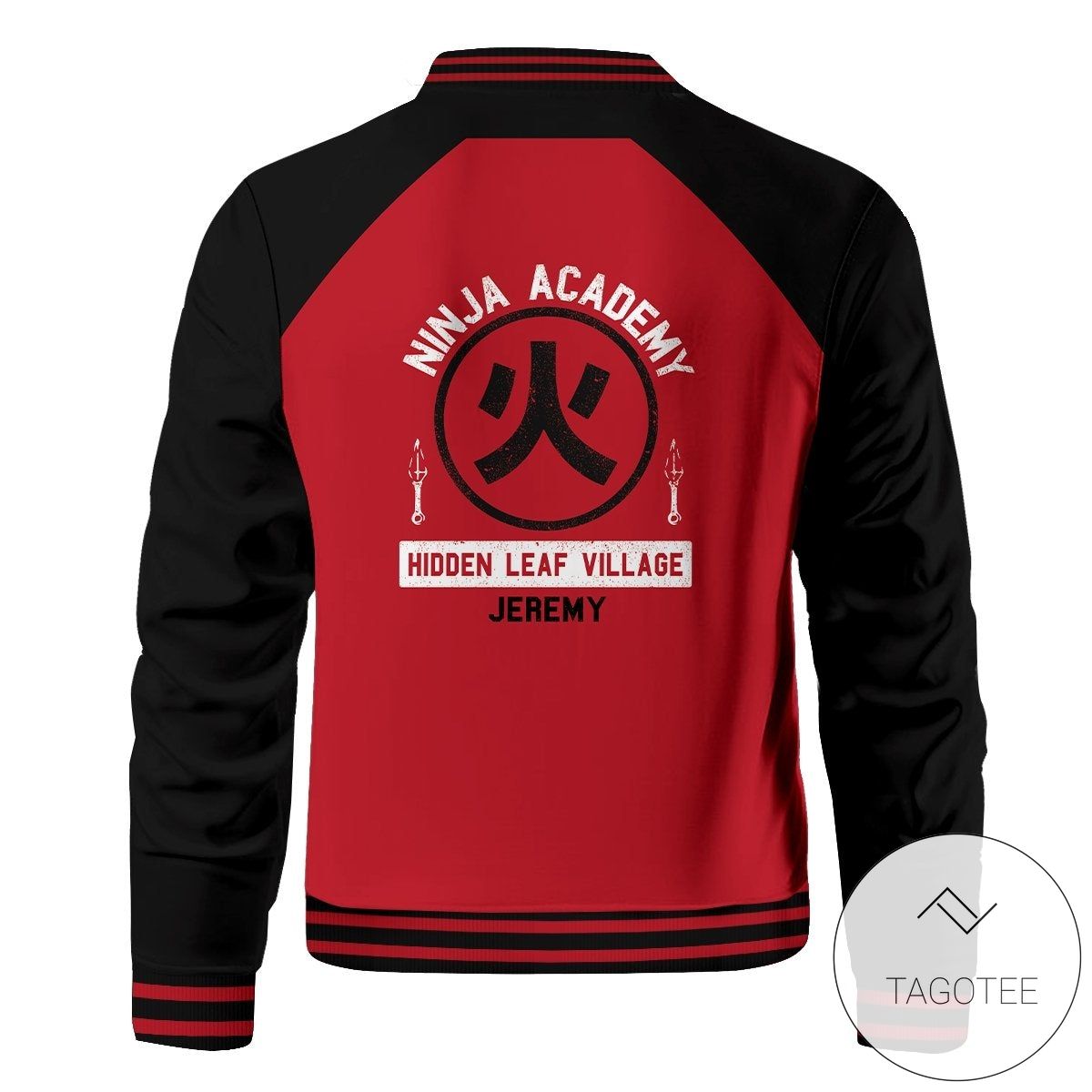 Personalized Ninja Academy Bomber Jacket Personalized Ninja Academy Bomber Jacket