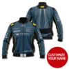 Personalized Northwest Airlines Hackett London Custom Bomber Jacket