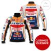 Personalized Petronas Honda One Heart Motorcycle Racing Team 3D Bomber Jacket