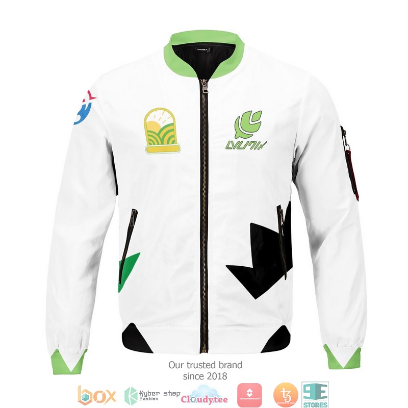 Personalized Poke Grass Uniform Bomber Jacket Personalized Poke Grass Uniform Bomber Jacket