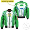 Personalized Sierra Leone Map 3D Bomber Jacket