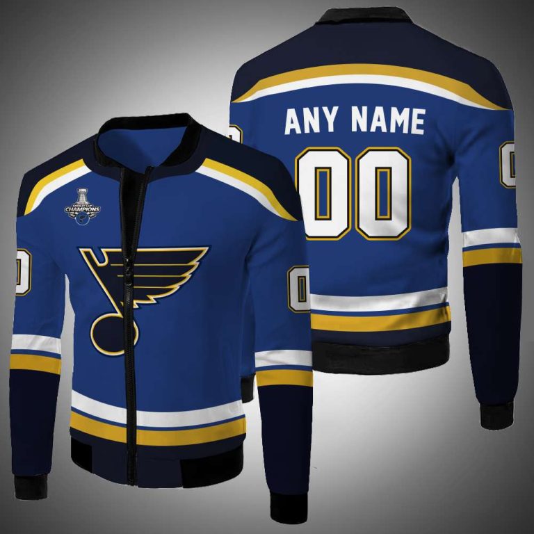 Personalized-St-Louis-Blues-Nhl-Custom-Bomber-Jacket-1