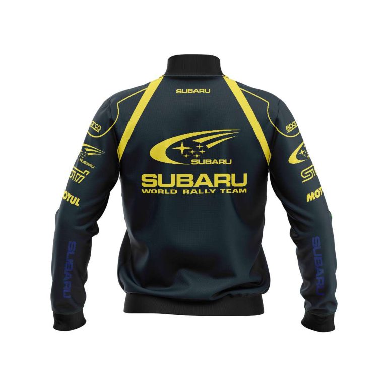 Personalized-Subaru-World-Rally-Team-Firelli-Custom-Bomber-Jacket-1