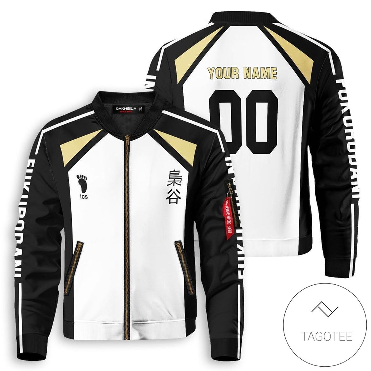 Personalized Team Fukurodani Bomber Jacket Personalized Team Fukurodani Bomber Jacket