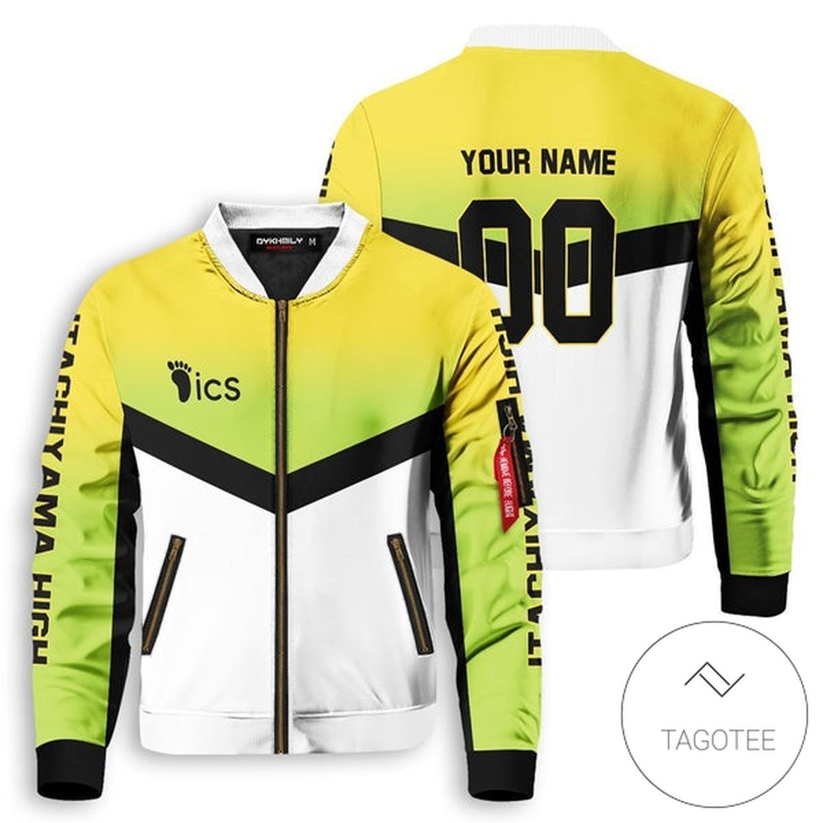 Personalized Team Itachiyama Bomber Jacket Personalized Team Itachiyama Bomber Jacket