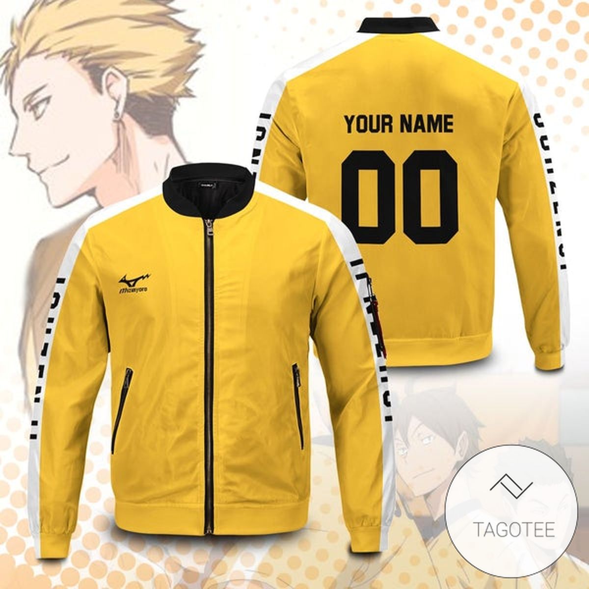 Personalized Team Johzenji Bomber Jacket Personalized Team Johzenji Bomber Jacket