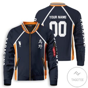 Personalized Team Karasuno Bomber Jacket