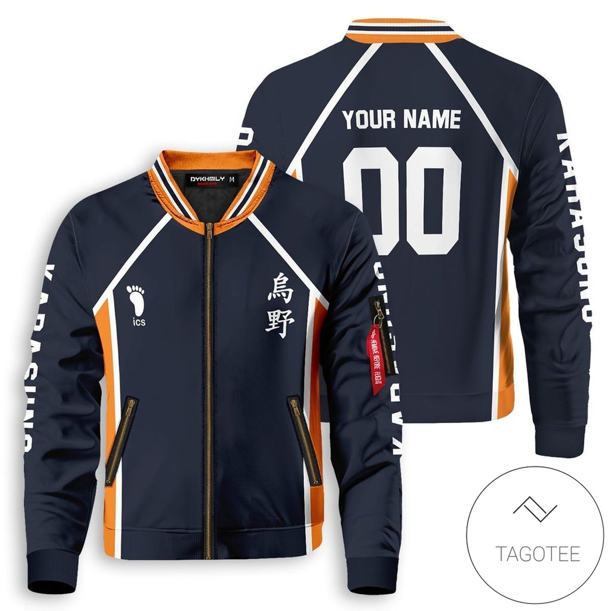 Personalized Team Karasuno Bomber Jacket Personalized Team Karasuno Bomber Jacket