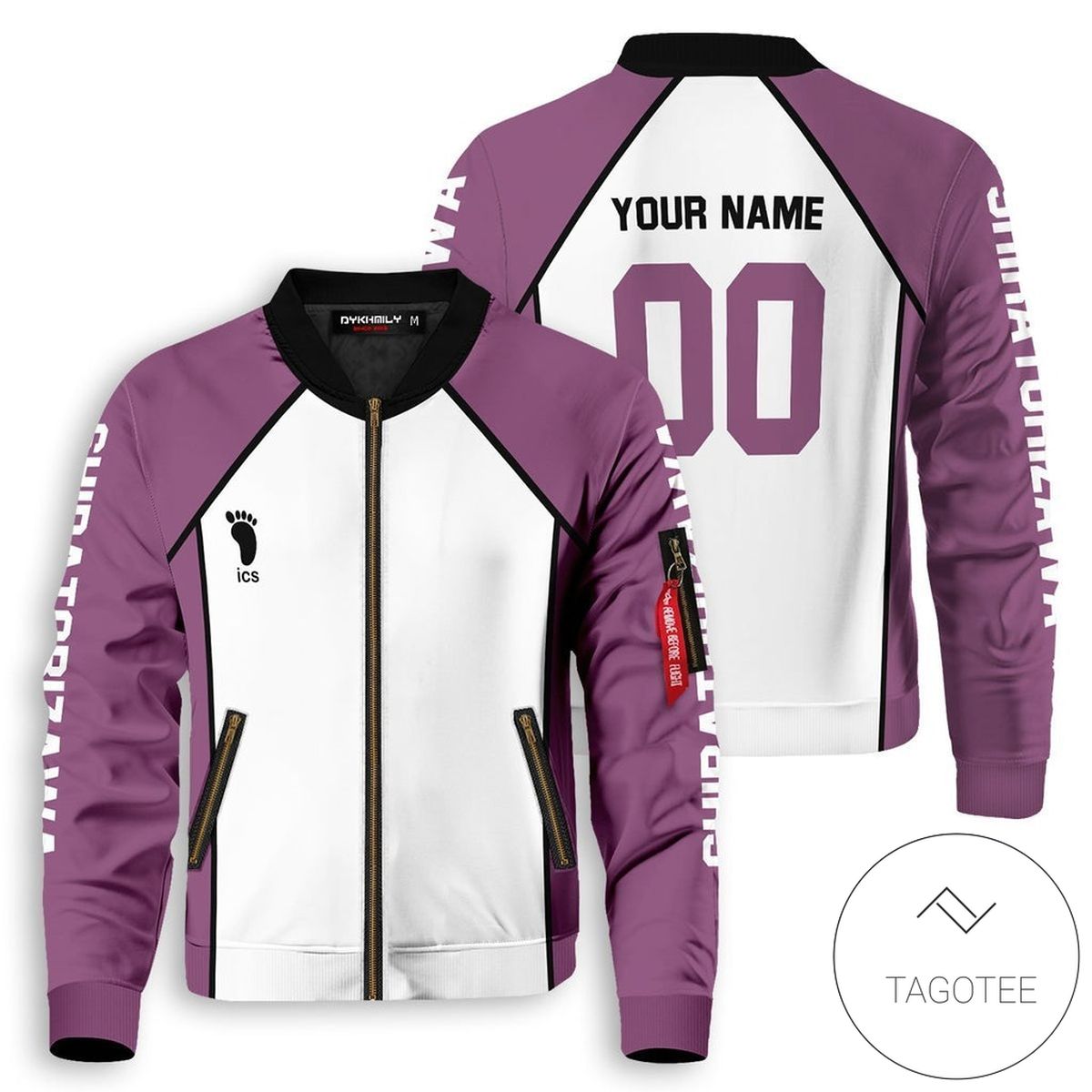 Personalized Team Shiratorizawa Bomber Jacket Personalized Team Shiratorizawa Bomber Jacket