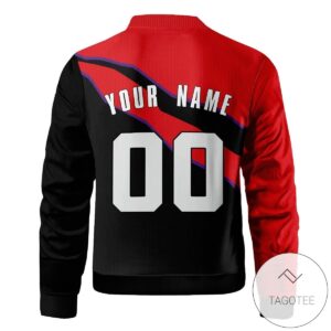 Personalized Toronto Rex Bomber Jacket 2