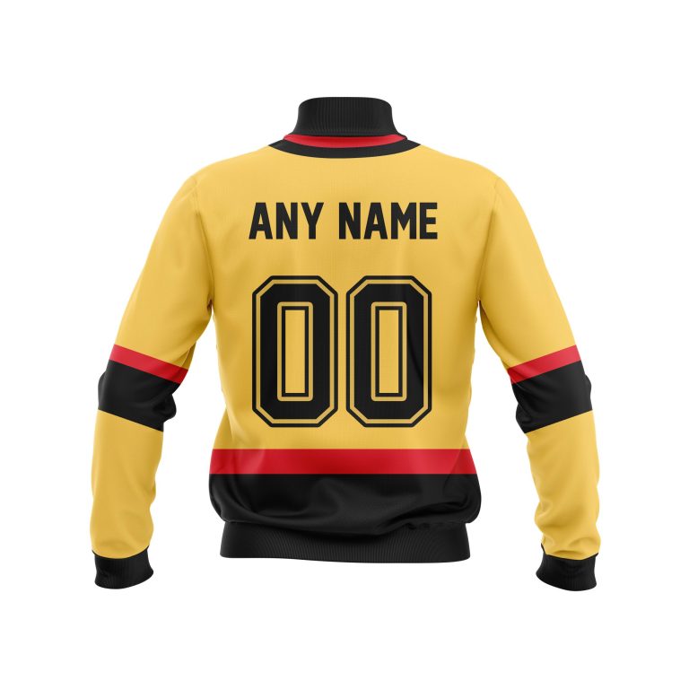 Personalized-Vancouver-Canucks-Yellow-Black-Nhl-Custom-Bomber-Jacket-1