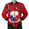 Philippines Christmas Coat Of Arms Men Bomber Jacket X Style J78 Bomber Jacket