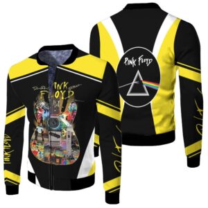 Pink Floyd Rock Band Guitar Albums Music 3D Designed Allover Gift For Pink Floyd Fans Bomber Jacket