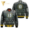 Pittsburgh Steelers Ugly Christmas Full Print Bomber Jacket