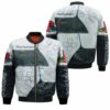 Playstation 5 Gaming Controller Design Pattern For Gamer 3D T Shirt Hoodie Sweater Bomber Jacket Model 4976 Bomber Jacket