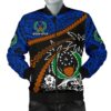 Pohnpei Men Bomber Jacket - Road to Hometown K8 Bomber Jacket