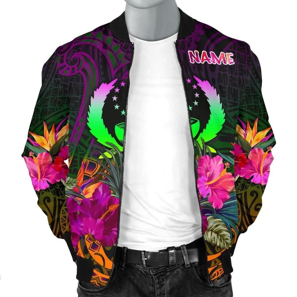 Pohnpei-Personalised-Mens-Bomber-Jacket-Summer-Hibiscus-BN15-Bomber-Jacket-2