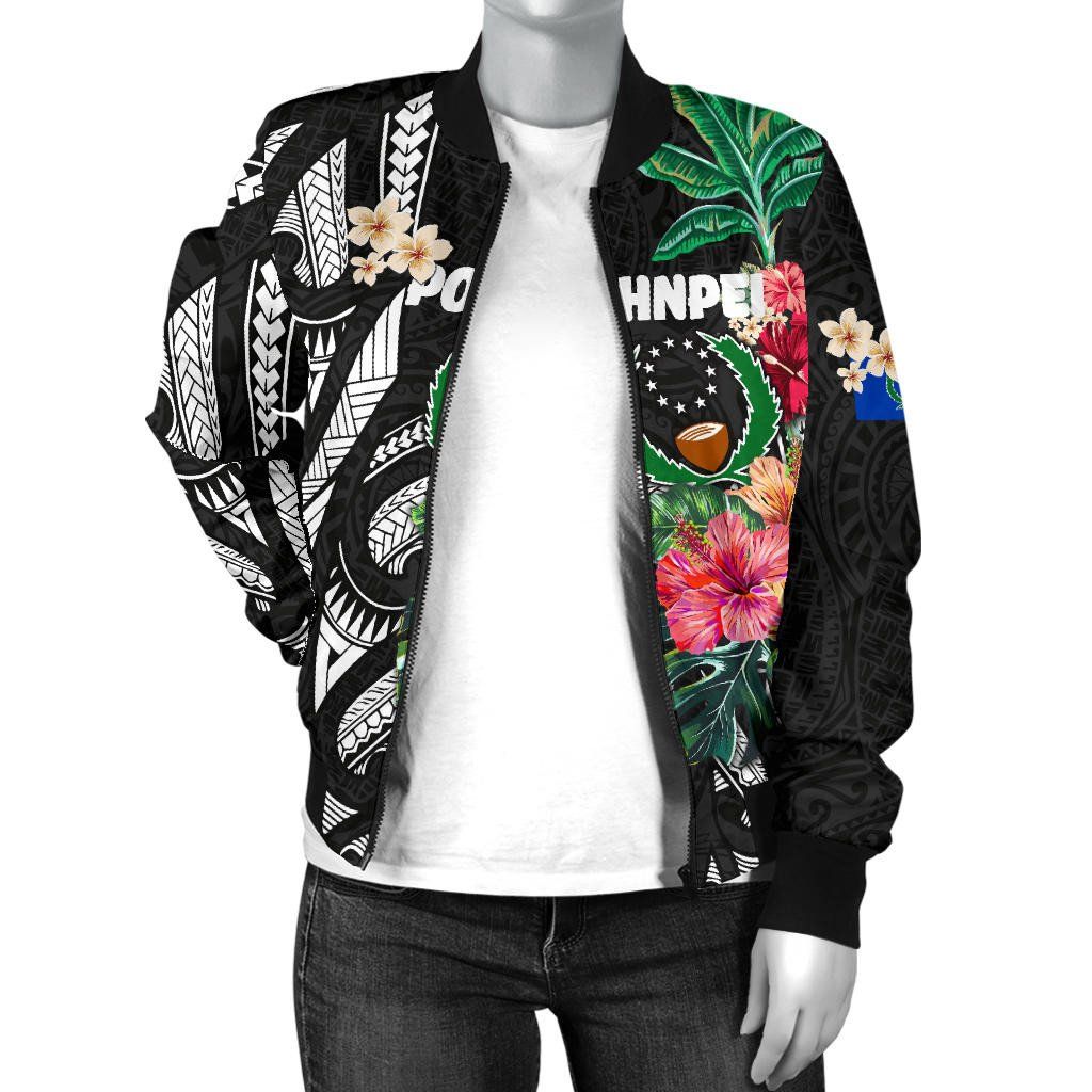 Pohnpei-Womens-Bomber-Jacket-Coat-Of-Arms-Polynesian-With-Hibiscus-TH5-Bomber-Jacket-2