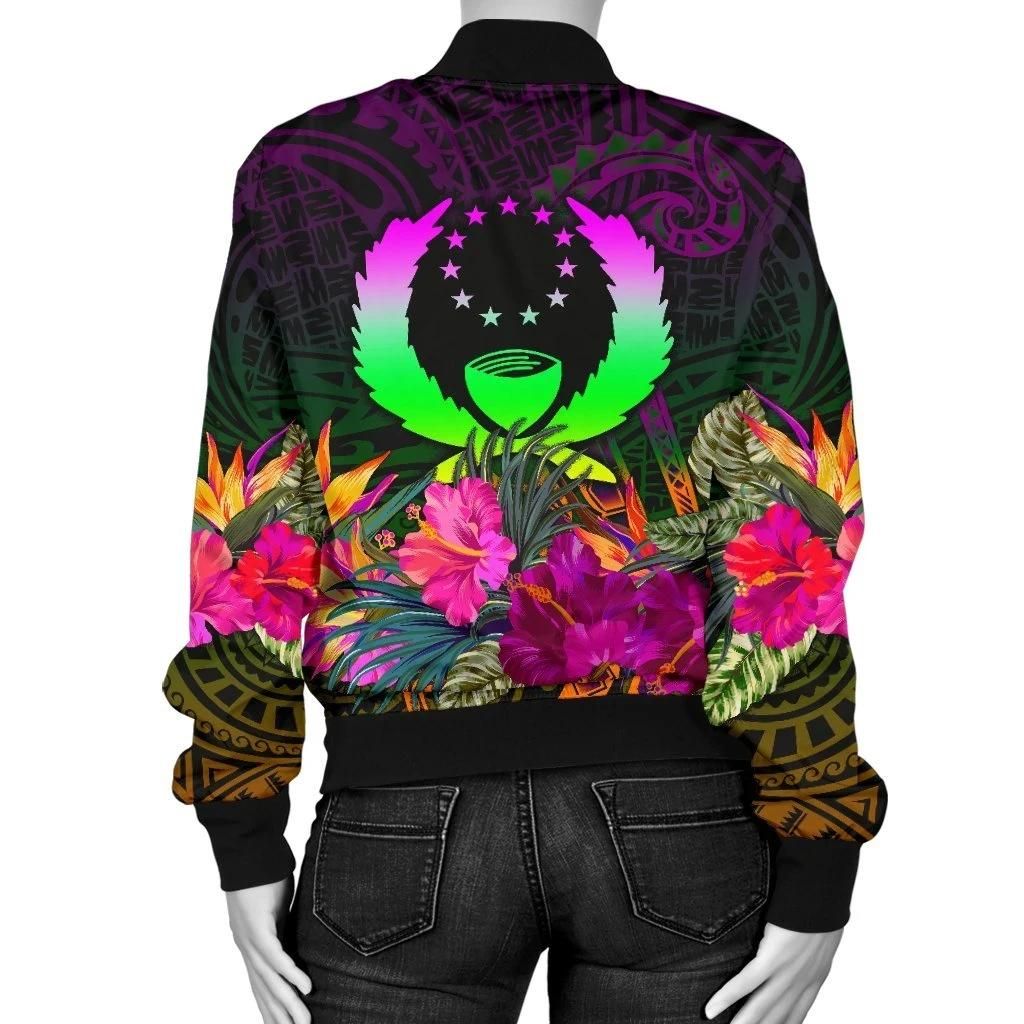 Pohnpei-Womens-Bomber-Jacket-Summer-Hibiscus-BN15-Bomber-Jacket-1