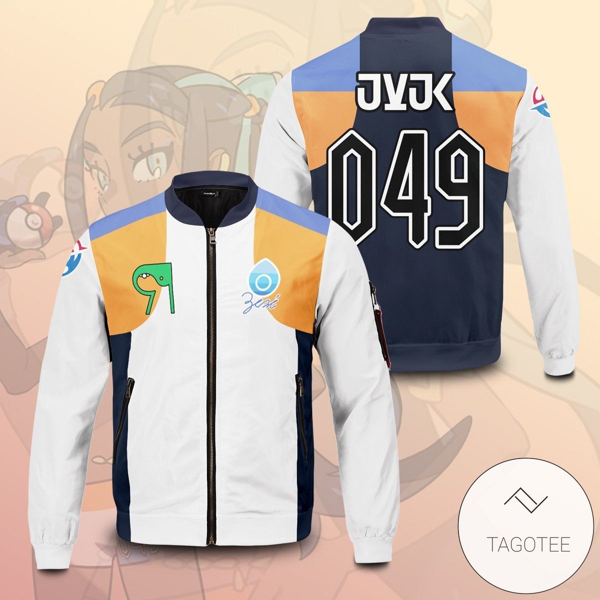Poke Water Uniform Bomber Jacket Poke Water Uniform Bomber Jacket
