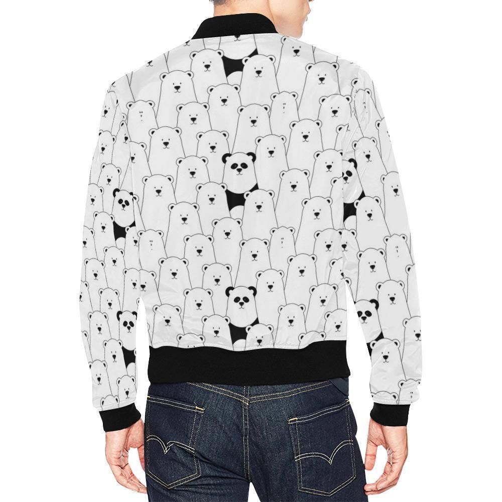 Polar-Bear-Panda-Pattern-Print-Mens-Bomber-Jacket-2