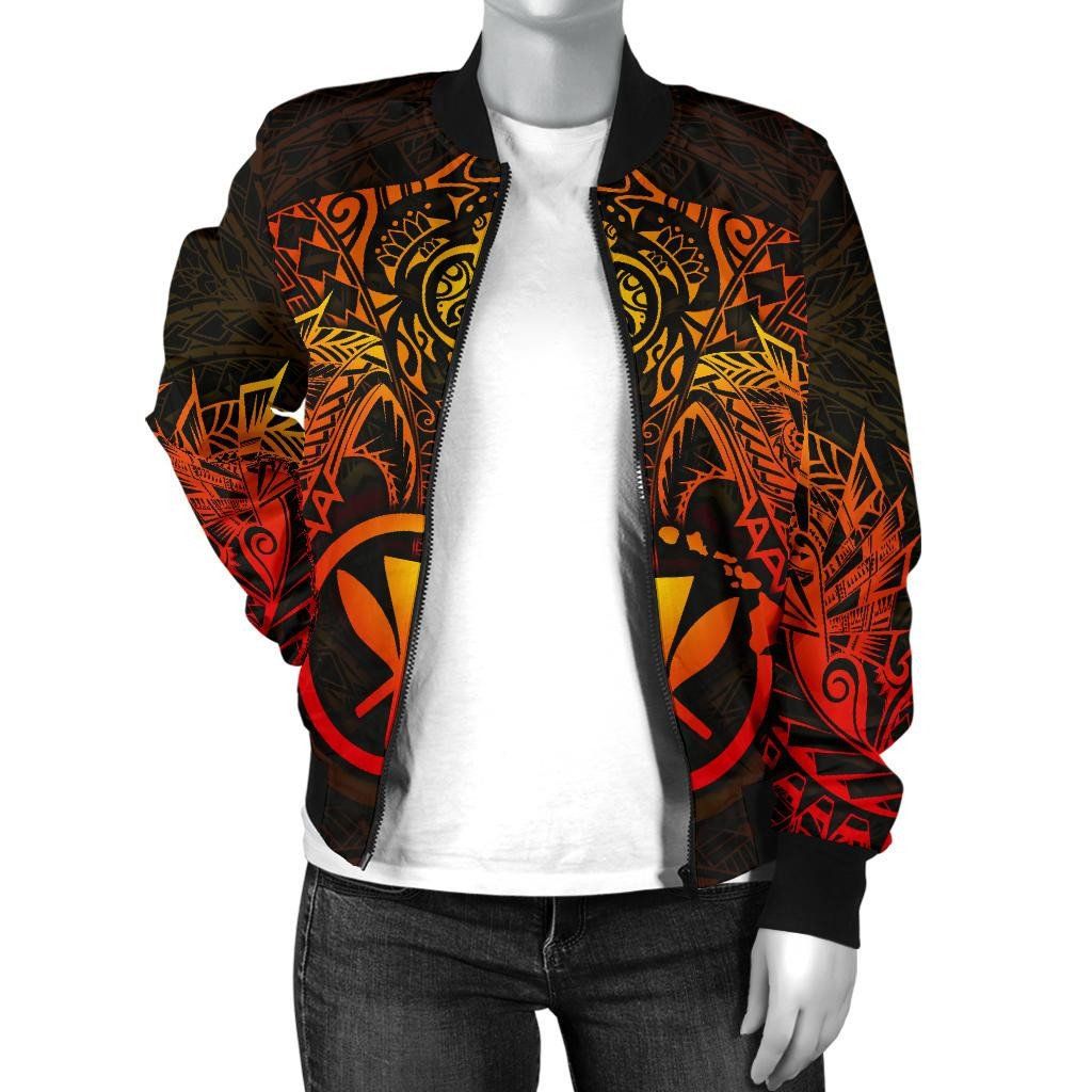 Polynesian-Hawaii-Bomber-Jacket-Women-Red-Turtle-Manta-Ray-BN18-Bomber-Jacket-2