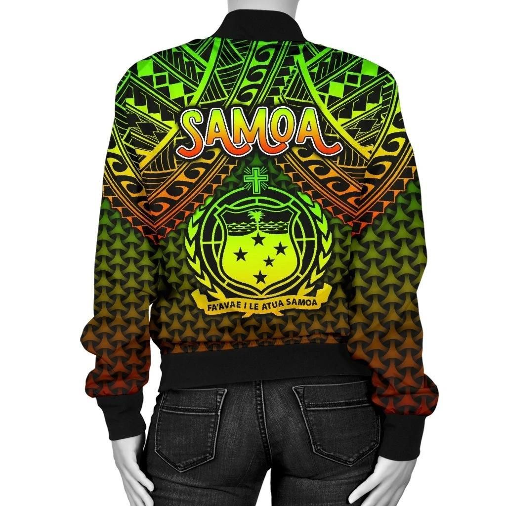 Polynesian-Samoa-Womens-Bomber-Jacket-Reggae-Vintage-Polynesian-Patterns-BN15-Bomber-Jacket-1