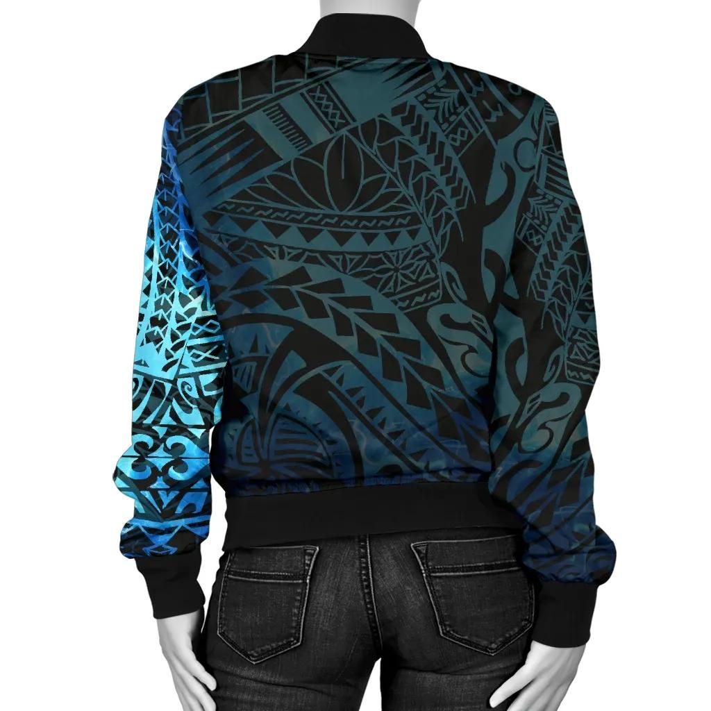 Polynesian-Tattoo-Style-Womens-Bomber-Jacketpecial-A7-Bomber-Jacket-1