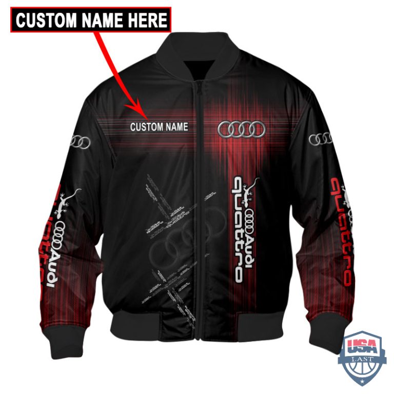 Presonalized-Audi-Quattro-Bomber-Jacket-For-Men-1