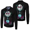 Printed Nightmare Before Christmas Jack Skellingtons 3D T Shirt Hoodie Jersey Bomber Jacket Model 5022 Bomber Jacket