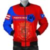 Puerto Rico Of Arms Men Bomber Jacketimple Style J78 Bomber Jacket