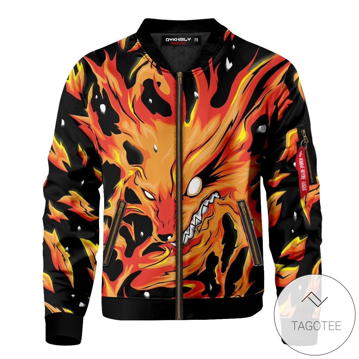 Raging Kurama Bomber Jacket 2 Raging Kurama Bomber Jacket 2
