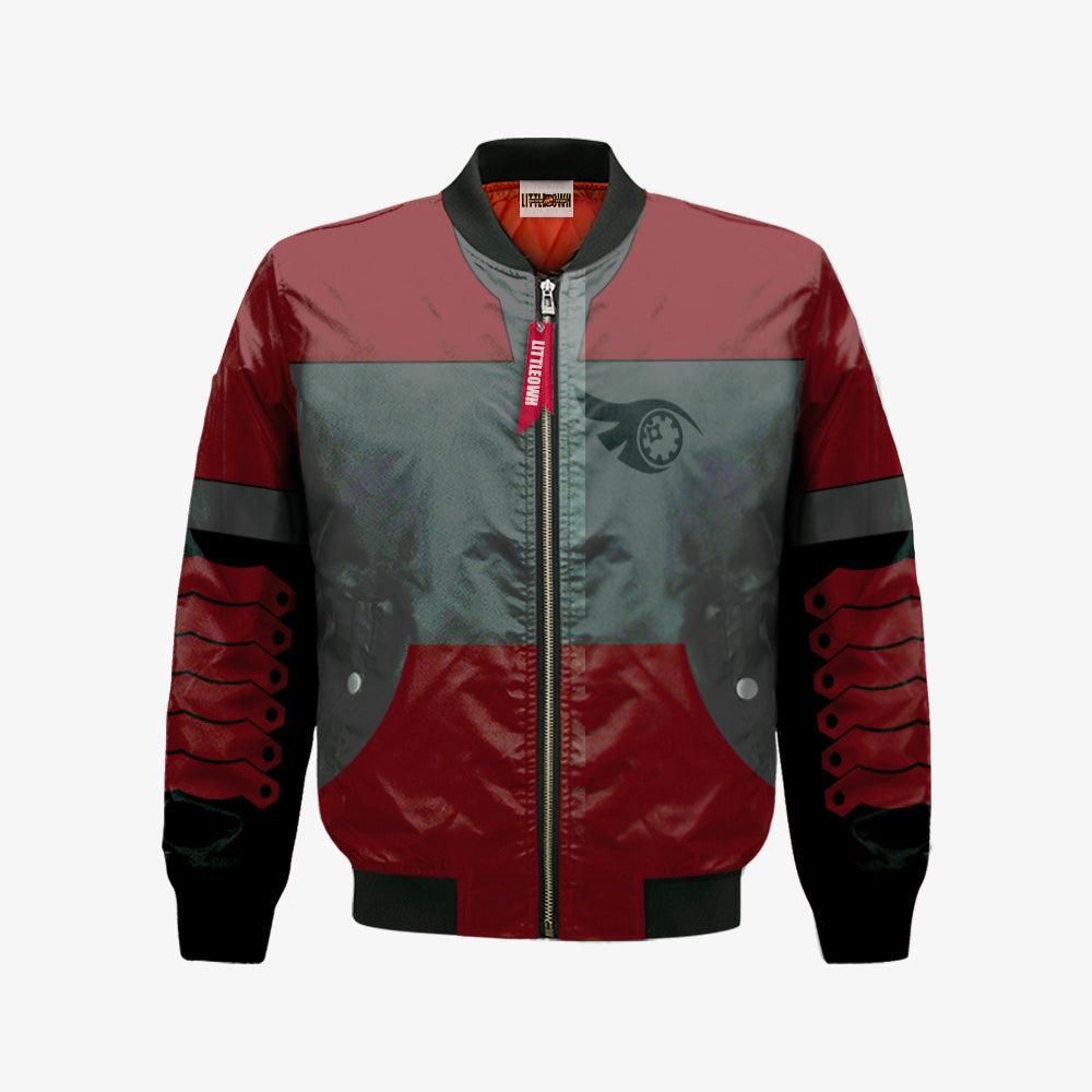 Raven Branwen Bomber Jacket Custom RWBY Cosplay Costumes Bomber Jacket Raven Branwen Bomber Jacket Custom RWBY Cosplay Costumes Bomber Jacket