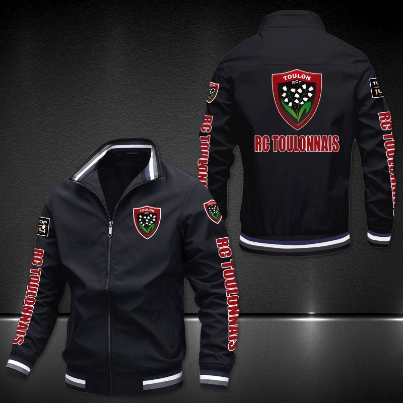 Rc Toulonnais 3D Bomber Jacket Rc Toulonnais 3D Bomber Jacket