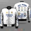 Real Madrid The Road To Paris Champions Bomber Jacket
