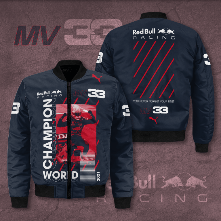 Red-Bull-Racing-Max-Verstappen-World-Champion-3D-Bomber-Jacket-1