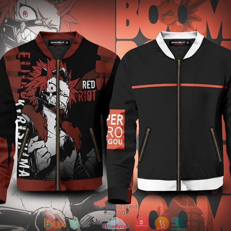 Red Riot Katsuki Bundle Bomber Jacket Red Riot Katsuki Bundle Bomber Jacket