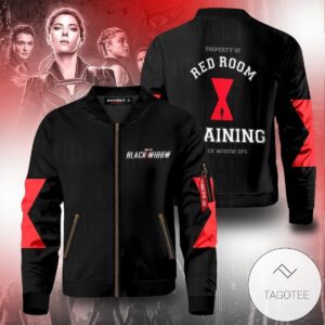 Red Room Training Bomber Jacket