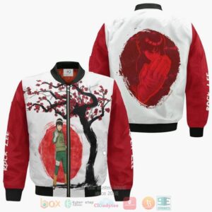 Rock Lee Naruto Outfits Anime Ninja Under The Sun Bomber Jacket