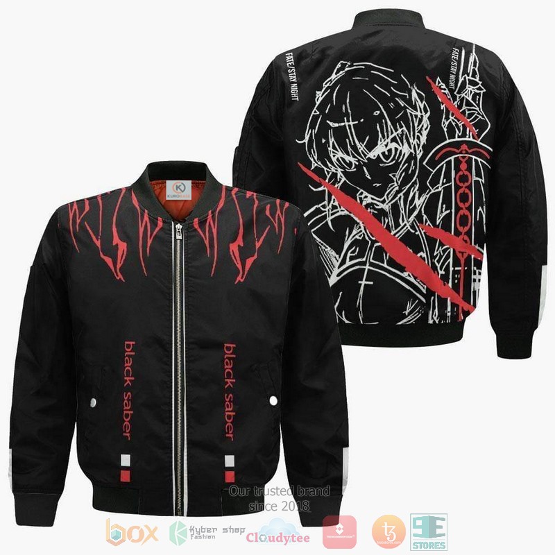Saber Alter Fate Grand Order Bomber Jacket Saber Alter Fate Grand Order Bomber Jacket