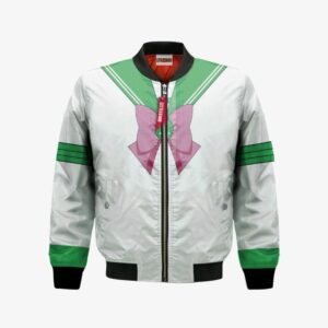 Sailor Jupiter Bomber Jacket Custom Sailor Moon Cosplay Costumes Bomber Jacket