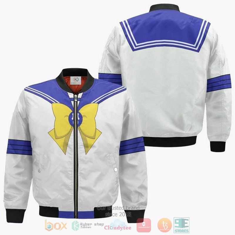 Sailor Uranus Uniform Sailor Moon Amine Bomber Jacket Sailor Uranus Uniform Sailor Moon Amine Bomber Jacket