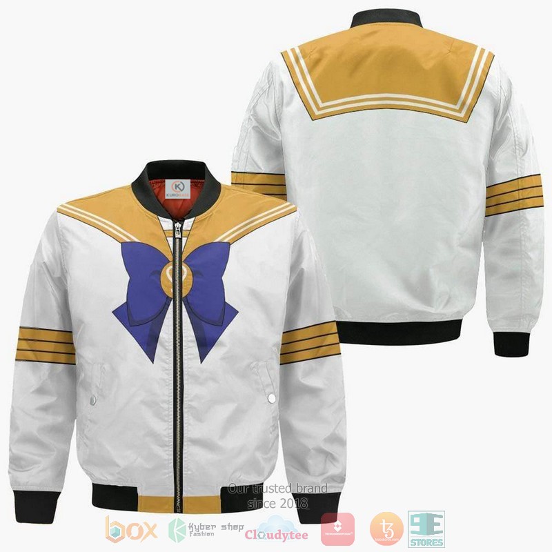 Sailor Venus Uniform Sailor Moon Amine Bomber Jacket Sailor Venus Uniform Sailor Moon Amine Bomber Jacket