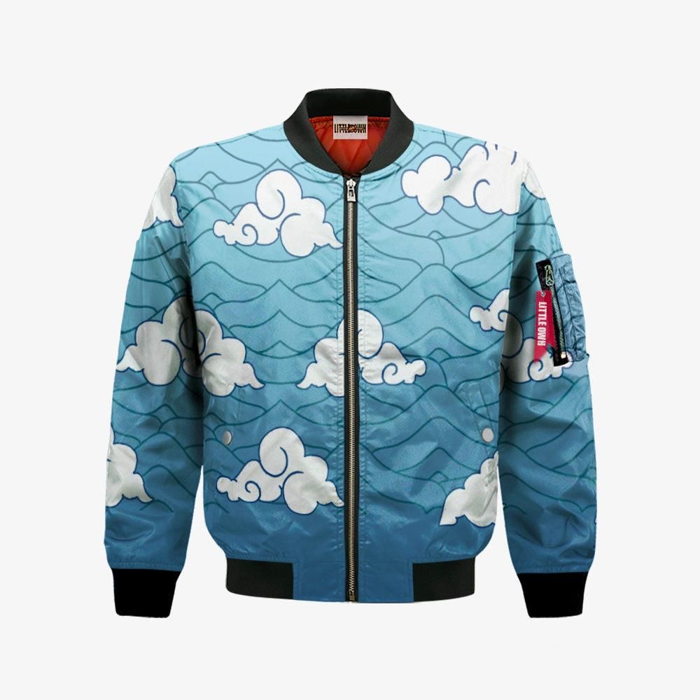 Sakonji Urokodaki Pattern Bomber Jacket Custom KNY Cosplay Costumes Bomber Jacket Sakonji Urokodaki Pattern Bomber Jacket Custom KNY Cosplay Costumes Bomber Jacket