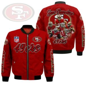 San Francisco 49Ers Players Nfl Bomber Jacket