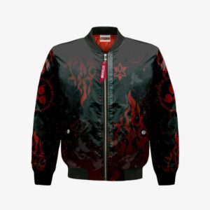 Sasuke Akatsuki Bomber Jacket Custom Nrt Cosplay Costumes Bomber Jacket